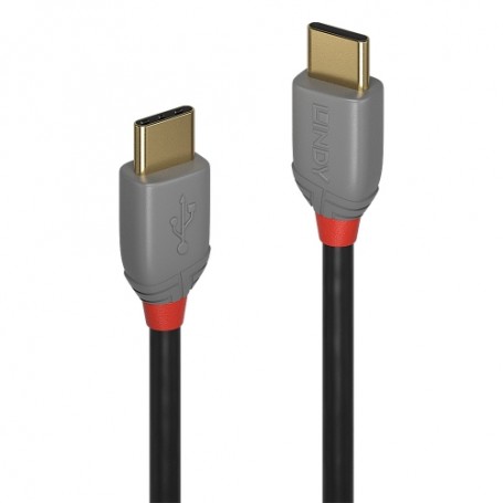 CAVO LINDY USB 2.0 C-C M-M Anthra Line, 3m