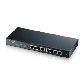 SWITCH ZYXEL GS-1900-8 8P LAN GIGABIT, S upporto IPv6, VLAN - Design senza ventole, WEB MANAGED Desktop