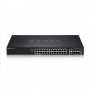 SWITCH ZYXEL XGS2220-30 24P Gigabit +2P 10GB MultiGigabit +4P 10GB SFP+, IPv6, VLAN, Rack Managed Layer 3 Lite Stackable