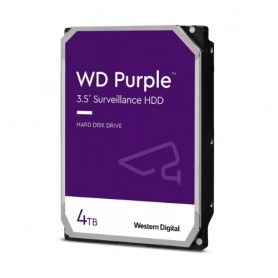 HD WD SATA3 4TB 3.5" PURPLE INTELLIPOWER 64mb cache 24x7 - (Ideali per DVR/PVR) WD42PURZ - Gar. 3 anni