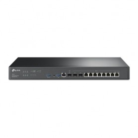 ROUTER TP-LINK ER8411 VPN con Porte 10G, 1 10G SFP+ WAN Port,1 10G SFP+ WAN/LAN Port,1  Gigabit SFP WAN/LAN Port,8 Gigabi