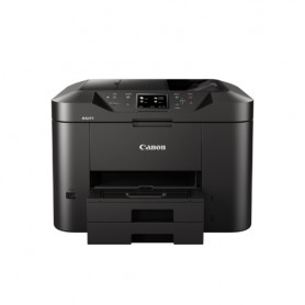 MULTIFUNZIONE CANON INK Maxify MB2750 A4 24/15IPM 500FF FAX ADF DUPLEX LAN USB WiFi LCD 7.5cm stampa da servizi cloud