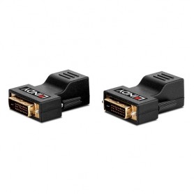 EXTERNDER LINDY Cat.6 DVI-D Single Link fino a  70mt (Cat.6 U/UTP non incluso)1unità trasmittente +1 unità ricevente