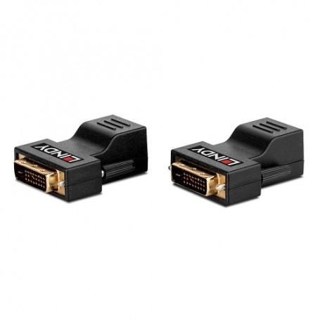 EXTERNDER LINDY Cat.6 DVI-D Single Link fino a  70mt (Cat.6 U/UTP non incluso)1unità trasmittente +1 unità ricevente