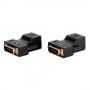 EXTERNDER LINDY Cat.6 DVI-D Single Link fino a  70mt (Cat.6 U/UTP non incluso)1unità trasmittente +1 unità ricevente