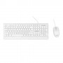 Yashi Professional Multimedia Soft Keybo ard & Mouse USB KIT White - MY536