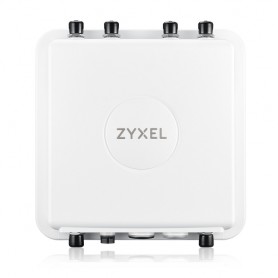 ACCESS POINT WIRELESS ZYXEL Outdoor Wifi 6 WAX-655E Dual Radio 4X4 802.11a/b/g/n/ac/ax 5375Mbps, 2 LAN, POE 25W , Ant non
