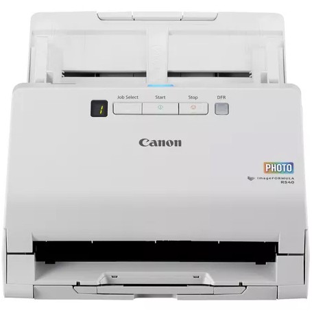 SCANNER FOTOGRAFICO CANON RS40 A4 40ppm 80ipm 600dpi ADF da 60FF DUPLEX USB2.0 5209C003