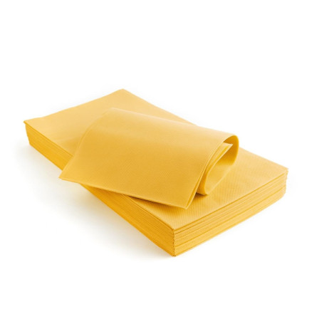 TOVAGLIE PIEGATE TNT GIALLO 100X100 PZ25 