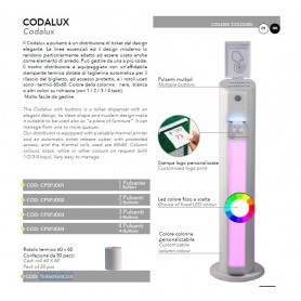 DISTRIBUTORE TICKET CODALUX A 2 CODA BK 