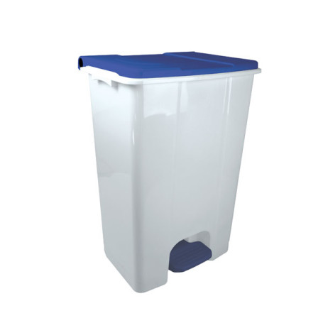 CONTENITORE MOBILE A PEDALE BLU 