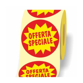 OFFERTA SPECIALE ETICH. DIAM.40 PZ.1000 