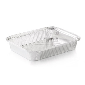 100 VASCHETTE ALLUM. 2 PORZIONI BORDO L 