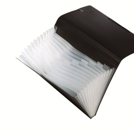 PORTADOCUMENTI A4 PL 13 POSTI NERO 