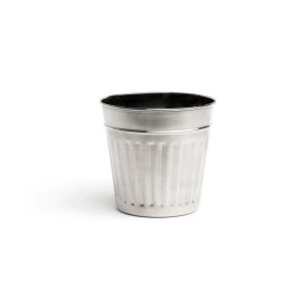 MINI BIDONE INOX ø 9X9 CM 