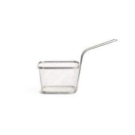 CESTINO QUADRATO FRITTURA 10X9H7CM 