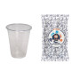 BICCHIERE PP ML166 TRASPARENTE CF.96 POLIPROPILENE PER MICROONDE CONFEZIONE BITUBO