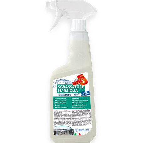 UNI5 SGRASSATORE MARSIGLIA 0.75LT CONFEZIONE DA 6 + 1 SPRAY
