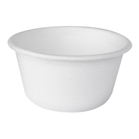 COPPETTA PORTA SALSE IN CANNA DA ZUCCHER 60 ML COLORE BIANCO PEZZI 100