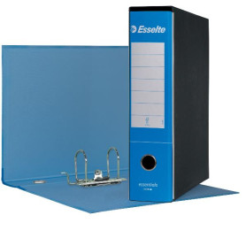 REGISTRATORE ESSENTIAL D8 AZZURRO 