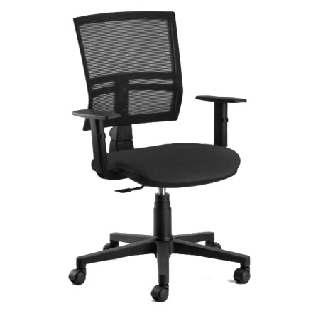 SEDIA SPRINT BRACCIOLO REGOLABILE NERO 