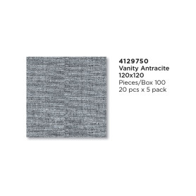 TOVAGLIA PAPTEX 120X120 PZ.100 COLORE VANITY ANTRACITE