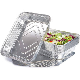 VASCHETTA ALLUMINIO 1 PORZIONE PZ.100 