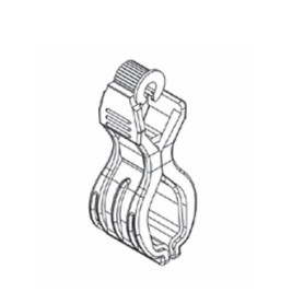 PINZA MAXI TRASPARENTE CF. 25 