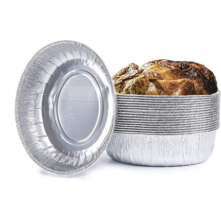 CONTENITORI POLLO IN ALLUMINIO PZ. 50 273X225 H76 2750CM3  E1G