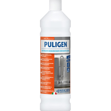 PULIGEN DISINCROSTANTE FLACONE LT.1 CONFEZIONE DA 6 + 1 SPRAY