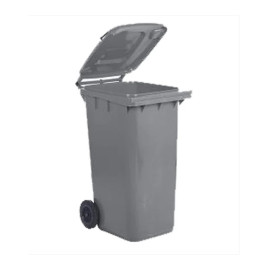 CONTENITORE MOBILE 120LT GRIGIO 