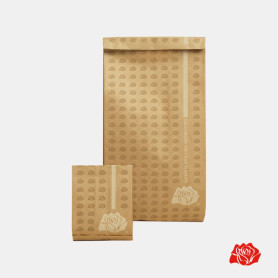 SACCHETTI ANTIGRASSO 10+7X14 OLA/40 STAMPA ALTA MODA PZ.2000