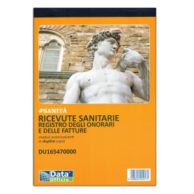 BL. RICEVUTE SANITARIE A5 RIC. 2 COPIE 