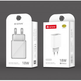 GENAI ADATTATORE PRESA 18W 3.0 