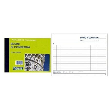 BLOCCO BUONI CONS. 2 COPIE RIC 11.5X16.5 