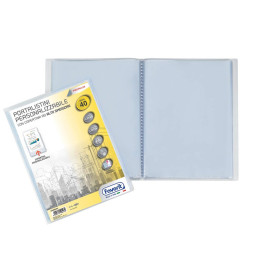 PORTA LISTINI PERS. TRASPARENTI 40 BUSTE 