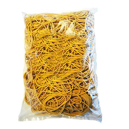 ELASTICI GOMMA GIALLA DIAMETRO 100 KG.1 