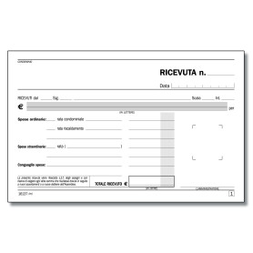 BL. RICEVUTE CONDOMINIO RIC. 2 COPIE 