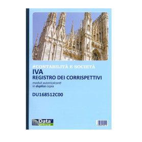 REGISTRO CORRISPETTIVI MENSILI 12X2 