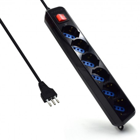 MULTIPRESA A 6 PRESE 