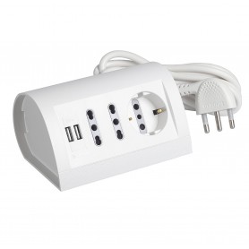 BTICINO MULTIPRESA DA SCRIVANIA 