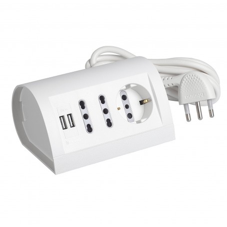 BTICINO MULTIPRESA DA SCRIVANIA 