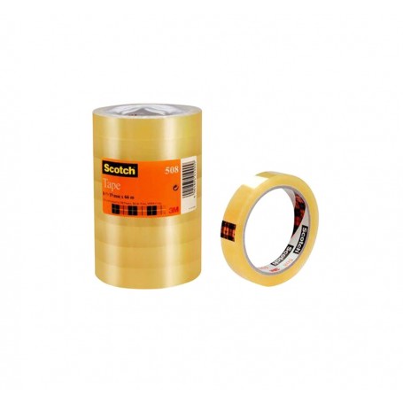 SCOTCH 3M 19 X 66 TRASP.  PZ.8 