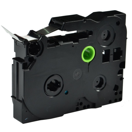 NASTRO 12MM NERO SU BIANCO 