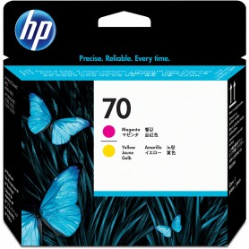 HP TESTINA 70 MAGENTA/GIALLO 