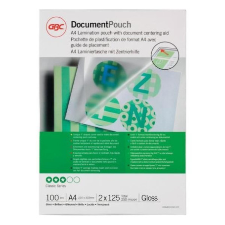 POUCHES GBC A4 125 MY CF.100 