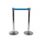 COLONNINA TENDINASTRO CROMATO NASTRO BLU 