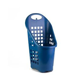 TROLLEY SPESA BLUE 64 LT 