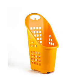 TROLLEY SPESA GIALLO 64 LT 