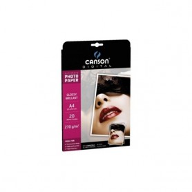 CANSON GLOSSY A4 270 GR. FG.20+10 